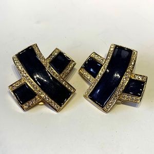 💝Vintage Dynasty Style Clip On Earrings Retro